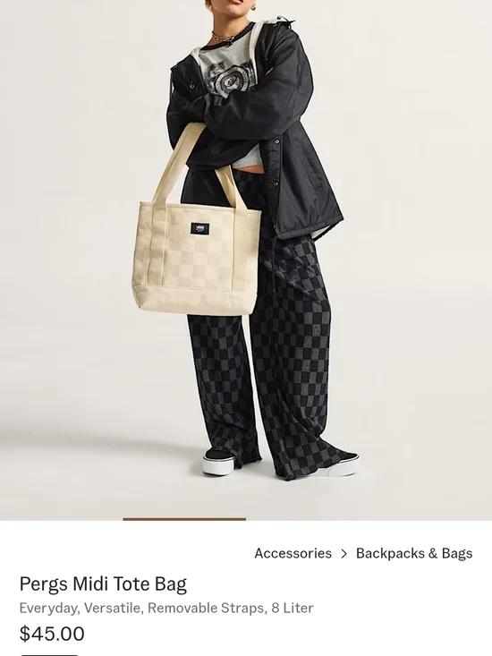 Vans Pergs Midi Tote - Picture 7 of 8